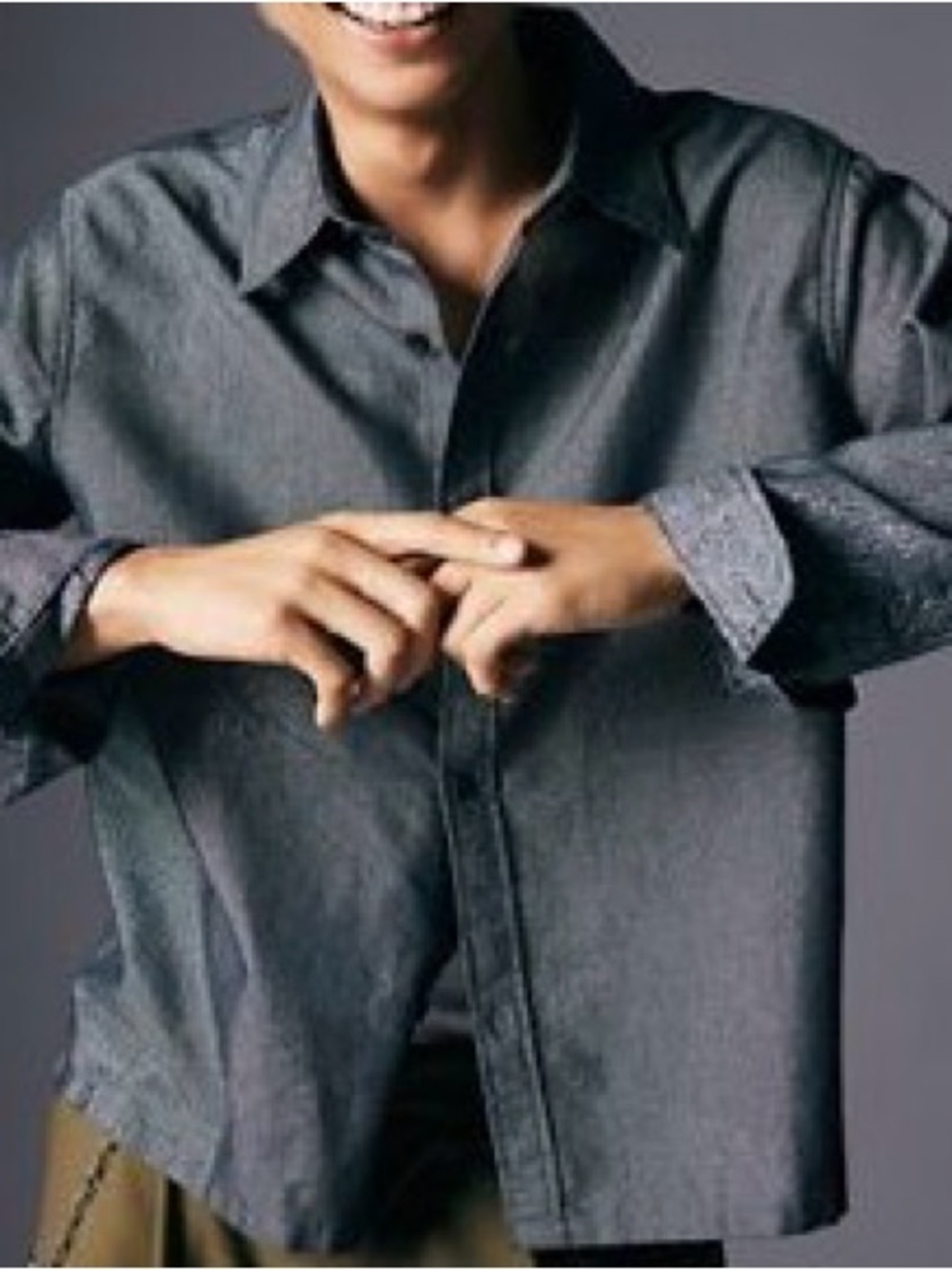 Urban Outfitters Button-Down Shirt in “Black Multi”